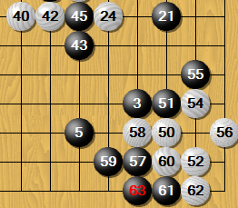 20100414 对弈 点角2